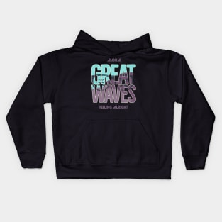 Great Waves Kids Hoodie